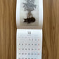 坂本千明　2026カレンダー「ねこのうた」　(吾輩堂オリヂナルカレンダー)